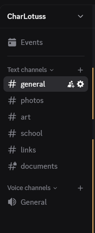 Screenshot Discord Server